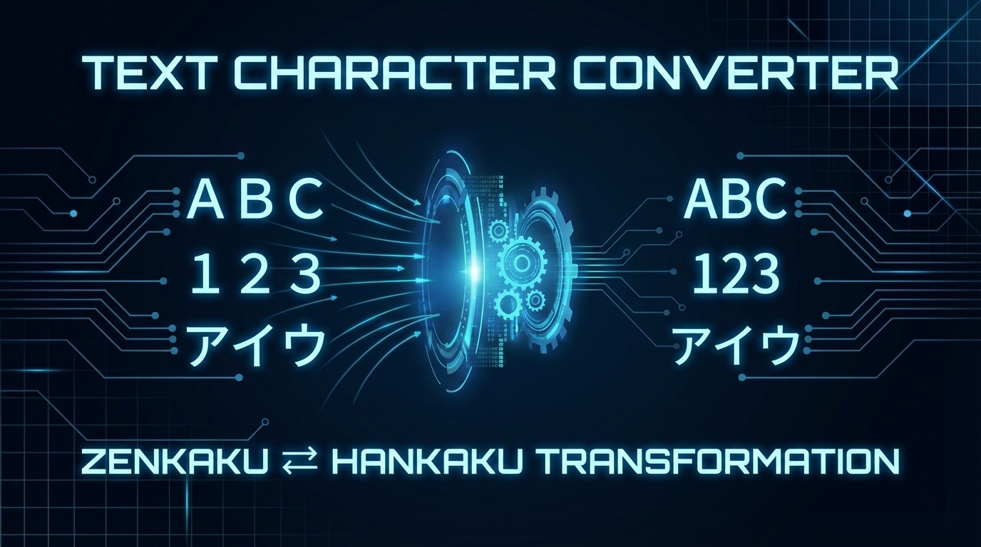 全角・半角 相互変換ツール